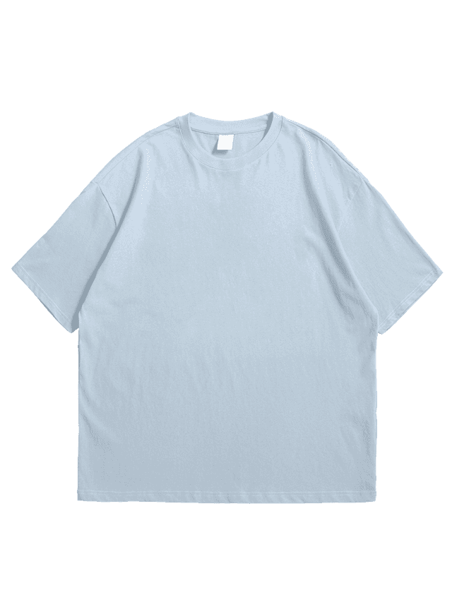 Baby blue oversized t shirt